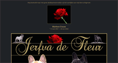 Desktop Screenshot of jerfva-de-fleur.be